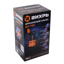 Дренажный насос Вихрь ДН-750