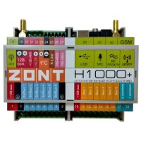 Универсальный контроллер систем отопления расширенный ZONT H1000+ 