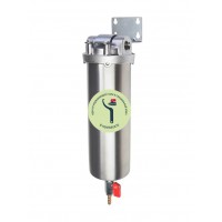 Корпус Гидротек HSH-10 SL 1/2", нержавеющая сталь с латунью, со сливом