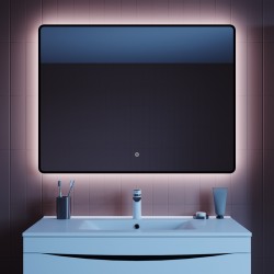 Зеркало с подсветкой, 100 см, Iddis Cloud X