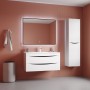 Зеркало с подсветкой и термообогревом, 100 см, Iddis Cloud X