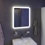 Зеркало с подсветкой и термообогревом, 60 см, Iddis Edifice
