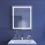 Зеркало с подсветкой и термообогревом, 60 см, Iddis Zodiac