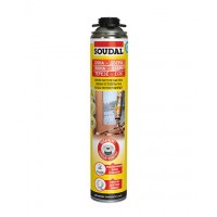 Пена монтажная Soudal 50 12*750 мл зимняя, жёлтая (пистолетная)