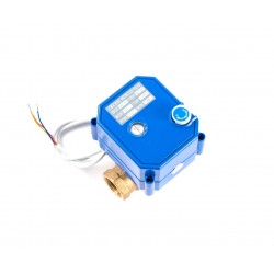 Шаровый кран Бастион 1/2" с электроприводом, 12V