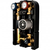 STOUT Насосная группа с термостатическим смесительным клапаном 1"с насосом Grundfos UPSO 25-65