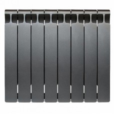 Радиатор биметаллический Rifar Monolit 3/4 500/8 Антрацит