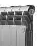 Радиатор биметаллический Royal Thermo BiLiner Silver Satin 500 x 87 10 секций