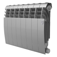 Радиатор биметаллический Royal Thermo Biliner Silver Satin 350 х 87 8 секций