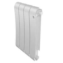 Дизайн-радиатор бимет. Royal Thermo Infinity Bianco Traffico VDR 500 x 100 - 4 секц.(нижн. подкл.)
