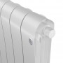 Дизайн-радиатор бимет. Royal Thermo Infinity Bianco Traffico VDR 500 x 100 - 4 секц.(нижн. подкл.)