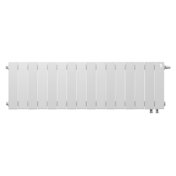 Дизайн-радиатор бимет. Royal Thermo PianoForte Bianco Traffico VDR 300 x 100 16 секц. (нижн. подкл.)