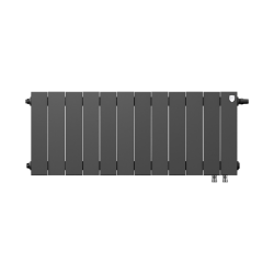 Дизайн-радиатор бимет. Royal Thermo PianoForte Noir Sable VDR 300 x 100 12 секц. (нижн. подкл.)