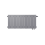 Дизайн-радиатор бимет. Royal Thermo PianoForte Silver Satin VDR 300 x 100 10 секц. (нижн. подкл.)