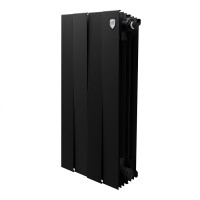 Дизайн-радиатор бимет. Royal Thermo PianoForte Noir Sable 500 x 100 - 4 секц.