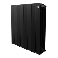 Дизайн-радиатор бимет. Royal Thermo PianoForte Noir Sable 500 x 100 - 8 секц.