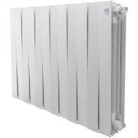 Дизайн-радиатор бимет. Royal Thermo PianoForte Bianco Traffico 500 x 100 - 12 секц.