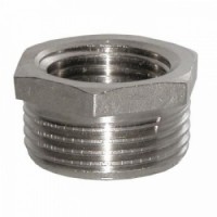 STOUT Футорка никелированная 1"1/2х1"
