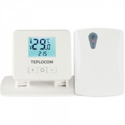 Термостат комнатный Бастион Teplocom TS-2AA/3A-RF, беспроводной, реле 250В, 3А