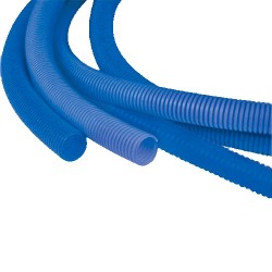 Кожух для трубы 16 (диаметр 25) синий