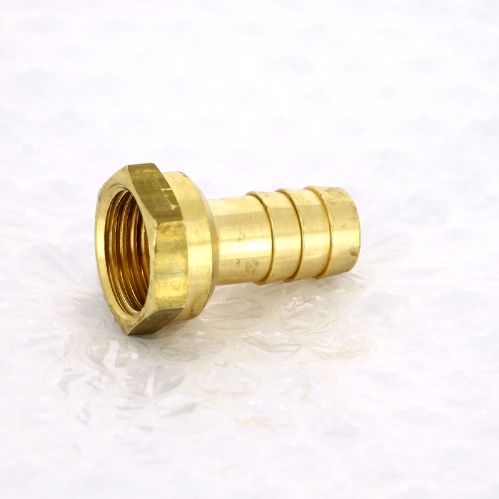 Штуцер латунь 16х1 2" нр (*25). Х 25 тим. 1/2"х10 мм lexline. Рез. 2 х 9мм.