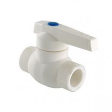 Кран PPR с латунной обоймой, 25мм