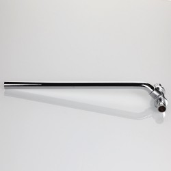 Аксиальный фитинг- тройник с хромированной латунной трубкой короткий 20(2,8)х15х20(2,8) L 300 мм