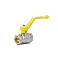 Кран шаровой газовый 1/2" в-в рычаг LD Pride GAS Ру40 Tmax=80