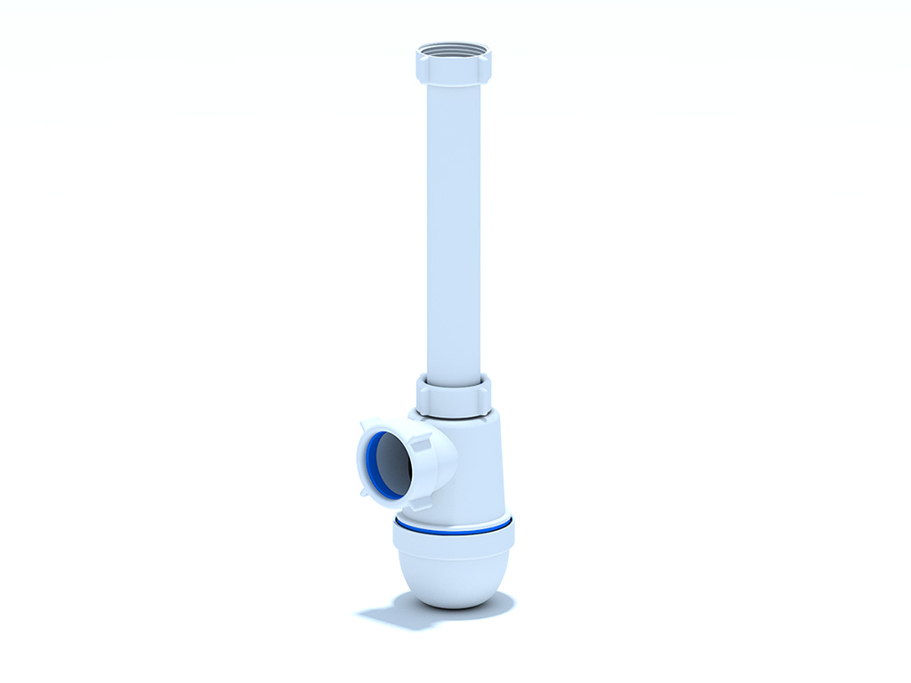 Сифон Ани 1.1/4"х40 без выпуска