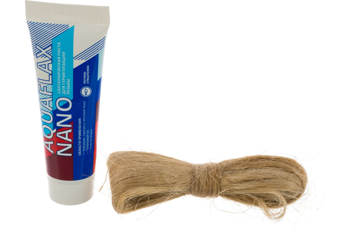 Aquaflax nano, паста для льна, 270гр тюбик+ 40гр лен