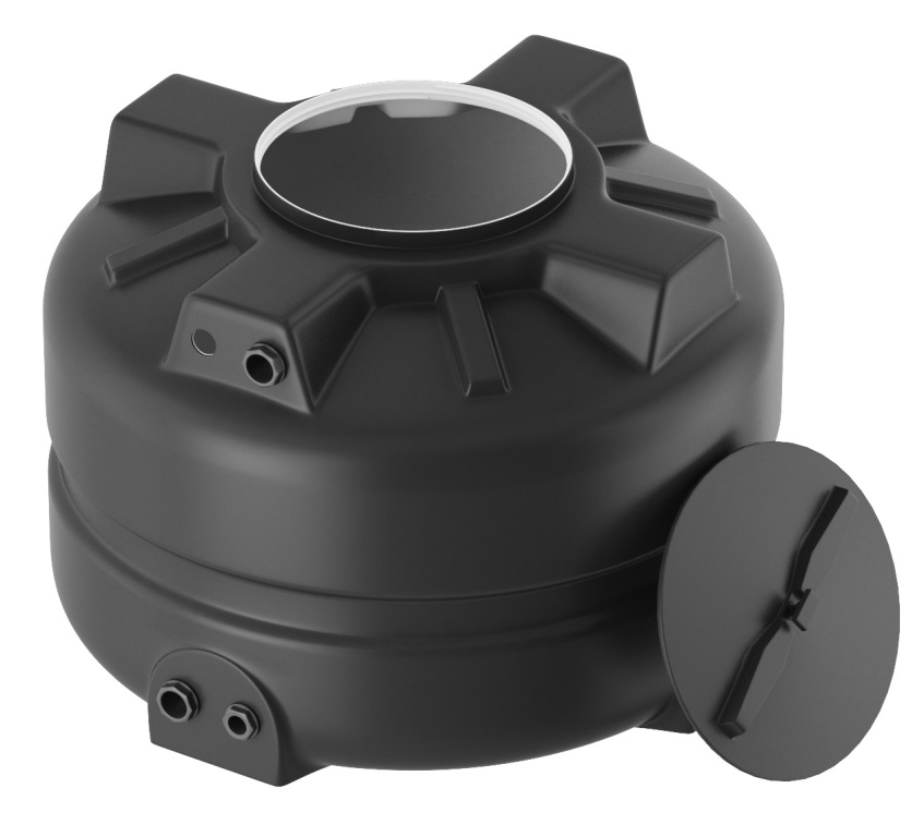 Емкость для воды Aquatech ATV 200 PREMIUM (черно-белый)