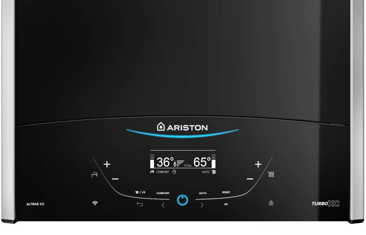 Котел газовый настенный двухконтурный Ariston ALTEAS XC 24 FF NG (закр.камера)