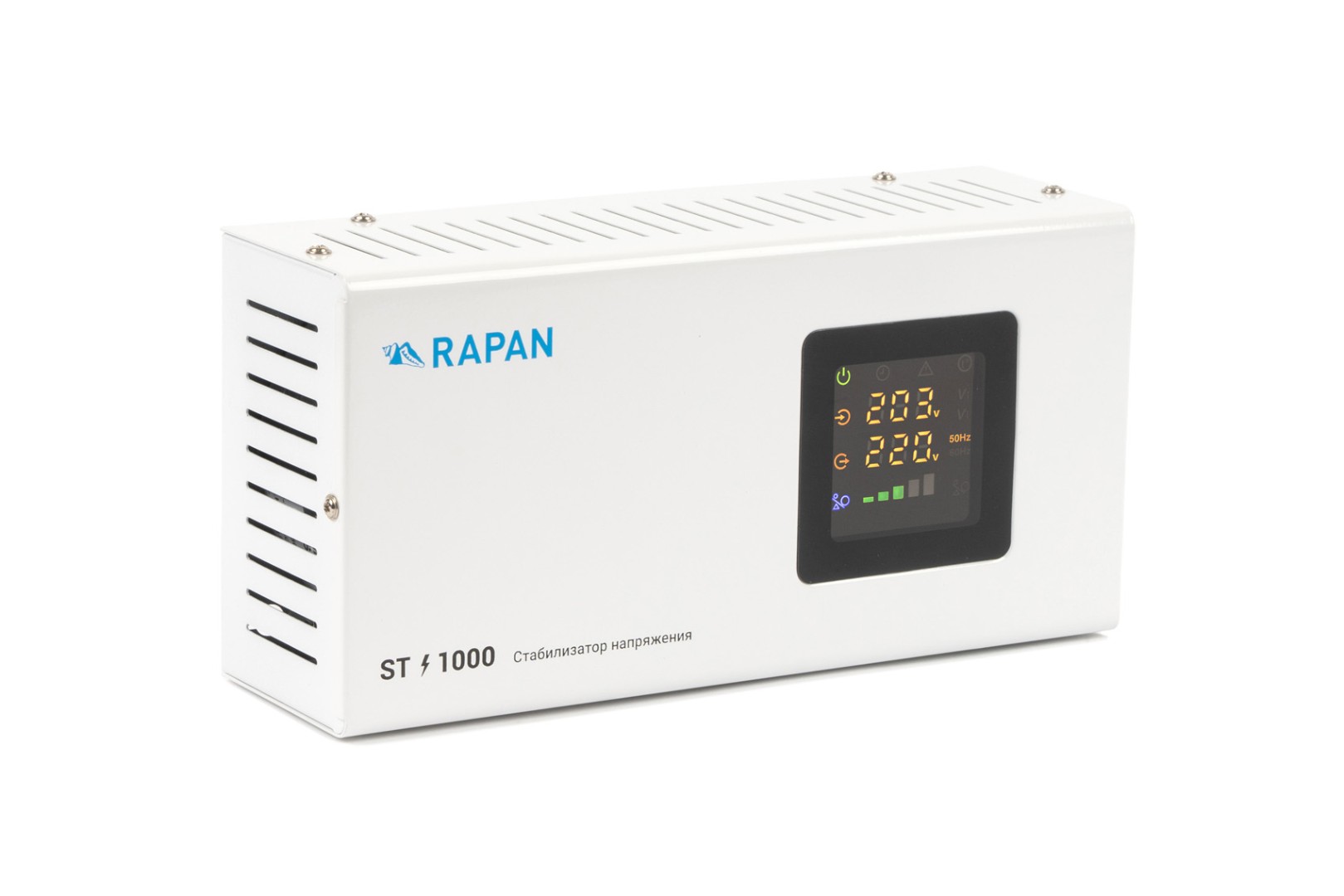 Стабилизатор сетевого напряжения Бастион RAPAN ST-1000, 1000ВА, Uвх. 100-260 В
