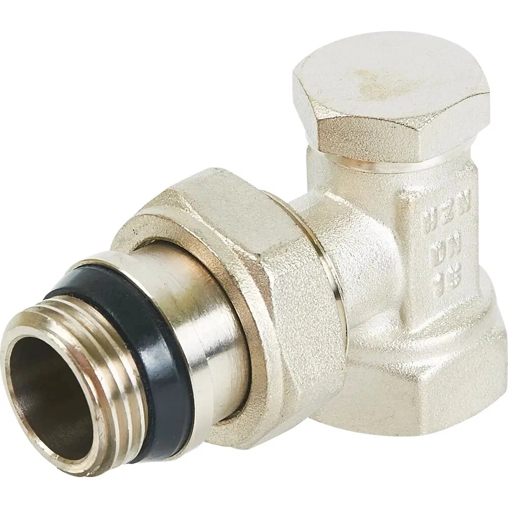 Клапан радиаторный запорный угловой Heizen 1/2"