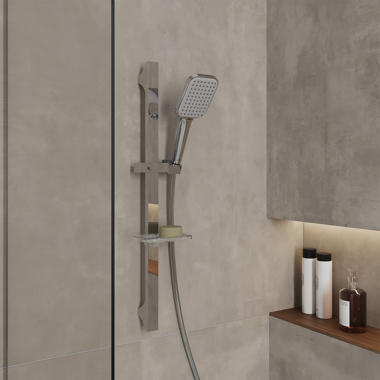 Лейка для душа, 1F, Ideal Spa, Milardo