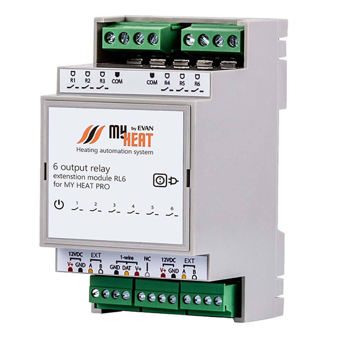 Релейный блок расширения MyHeat RL6