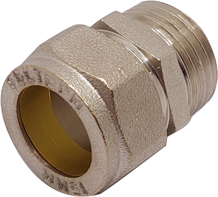 Адаптер РОСТерм 15х1/2" НР для медных трубок