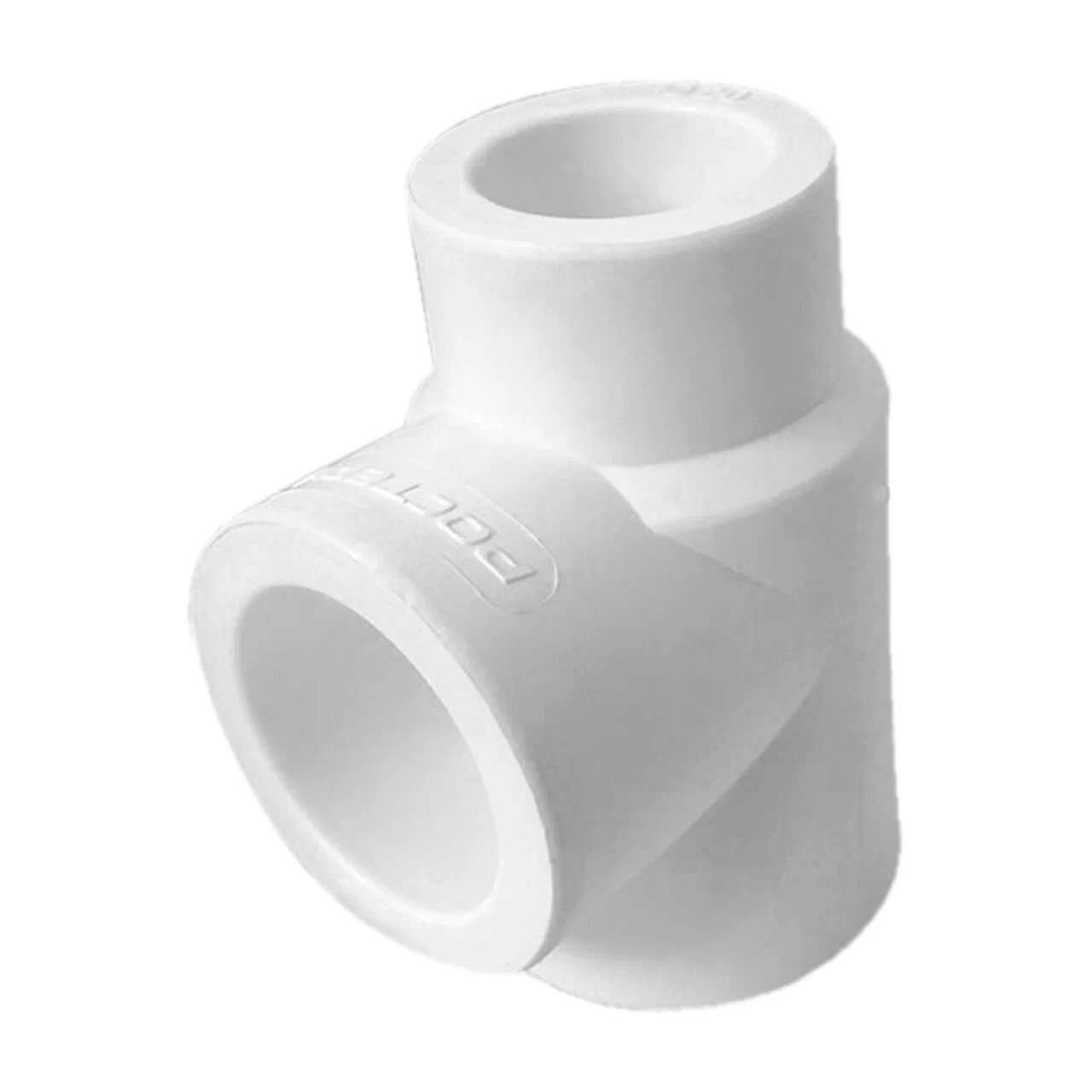 Тройник переходной 90&deg; 25-20-20 (белый) РОСТерм