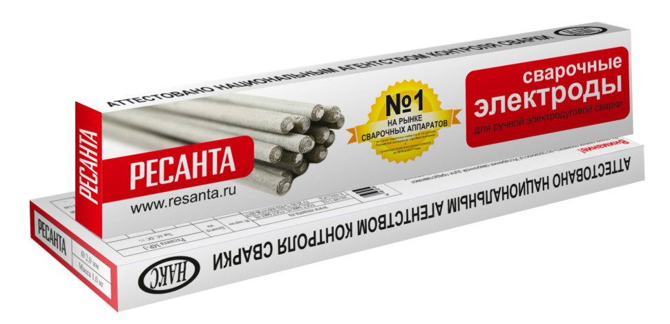 Электрод Ресанта МР-3 Ф3,0 Пачка 3 кг
