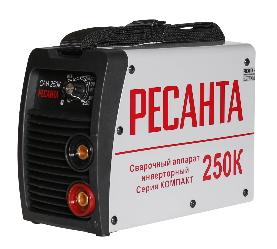 Сварочный аппарат инвернорный Ресанта САИ250К (компакт)