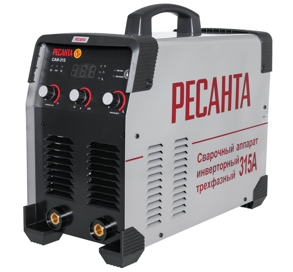 Сварочный аппарат инвернорный Ресанта САИ 315 3ф