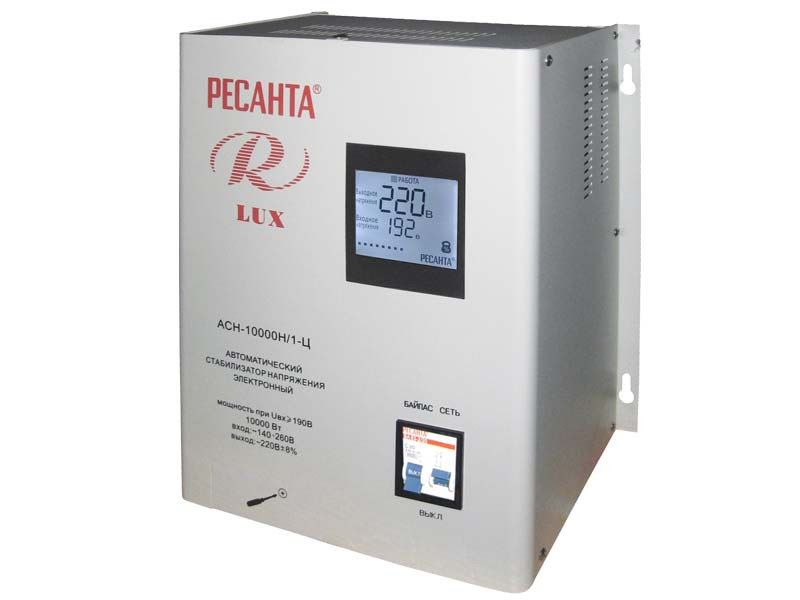 Стабилизатор Ресанта Lux АСН-10000Н/1-Ц