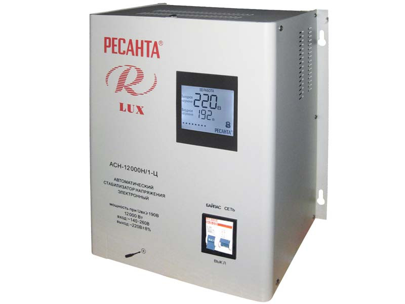 Стабилизатор Ресанта Lux АСН-12000Н/1-Ц