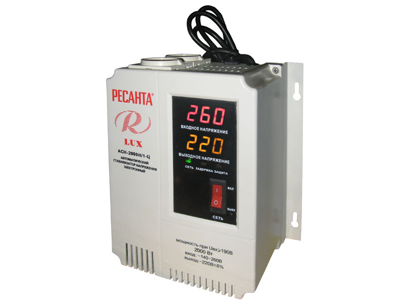 Стабилизатор Ресанта Lux АСН-2000Н/1-Ц