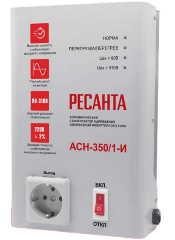 Стабилизатор Ресанта АСН-350/1-И