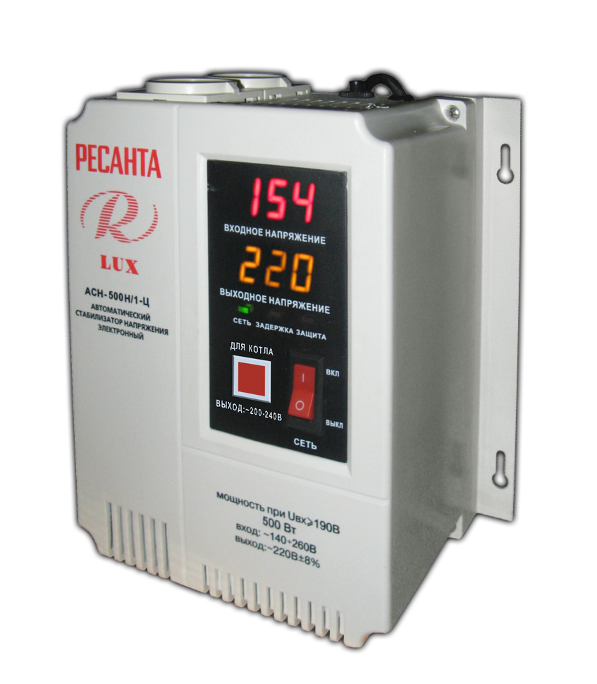 Стабилизатор Ресанта Lux АСН- 500Н/1-Ц