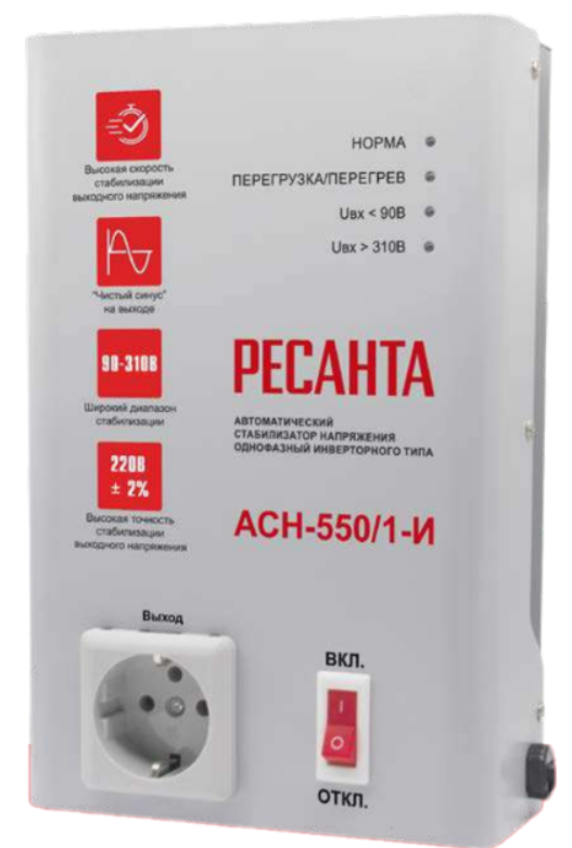 Стабилизатор Ресанта АСН-550/1-И