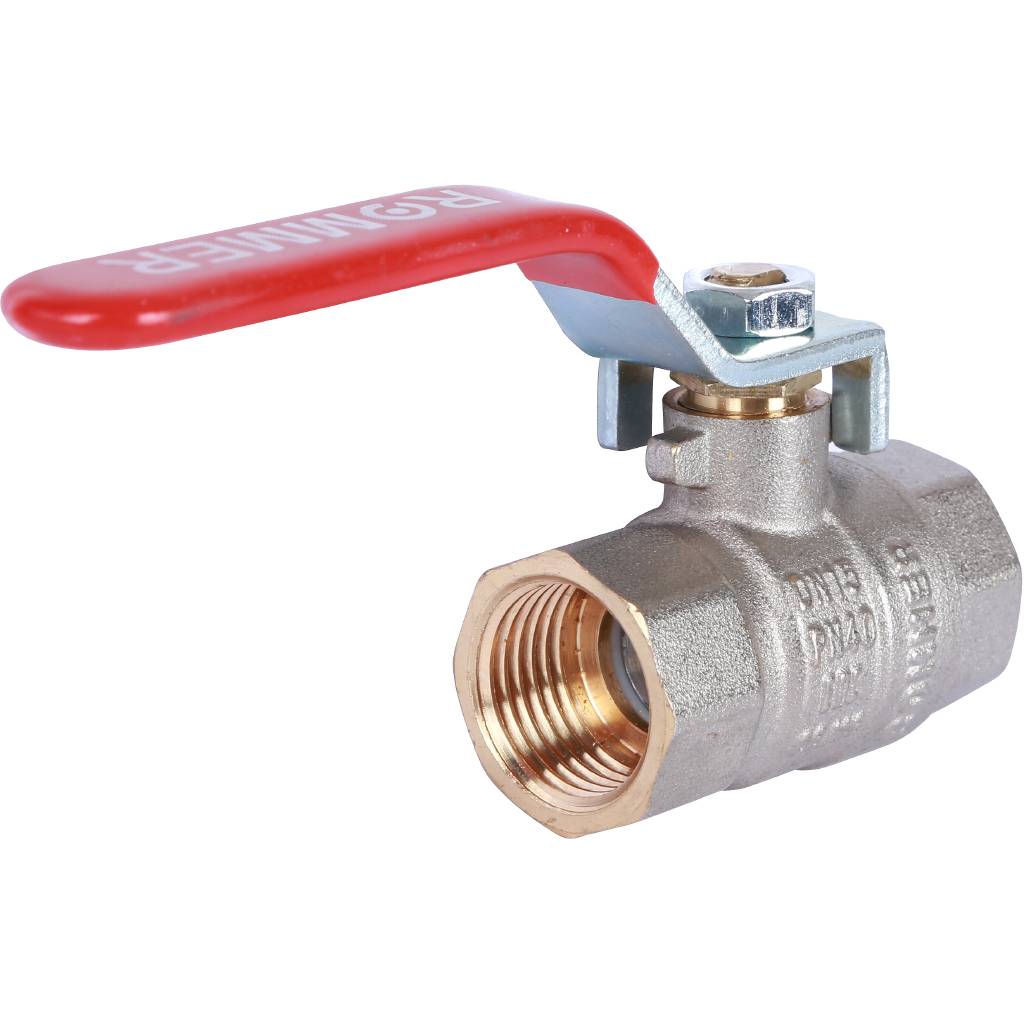 Кран шаровый Rommer 1/2" ВН/ВН, ручка рычаг