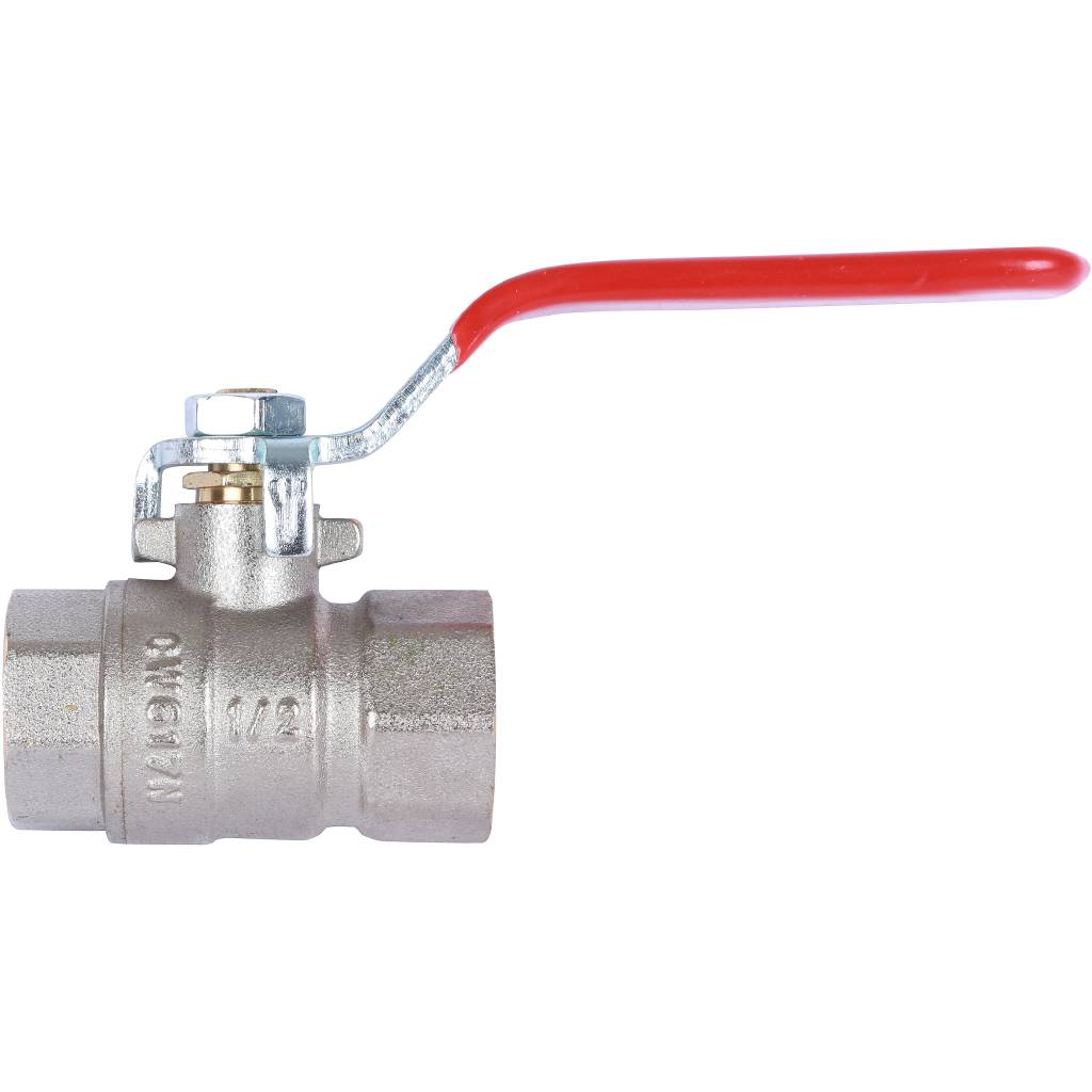 Кран шаровый Rommer 1/2" ВН/ВН, ручка рычаг