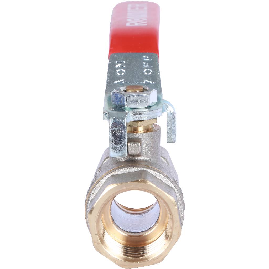 Кран шаровый Rommer 1/2" ВН/ВН, ручка рычаг